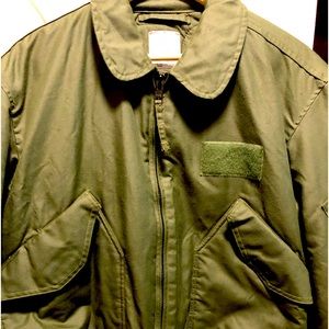 Cold weather flyers jacket. Fire resistant